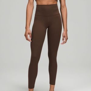 Lululemon Align High Rise Leggings, 25” in JAVA